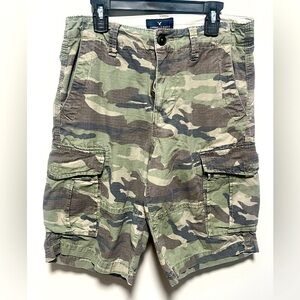 Men’s size 26 American Eagle Camo Long Board Shorts